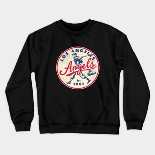 Old Style Los Angeles Angels by Buck Tee Crewneck Sweatshirt